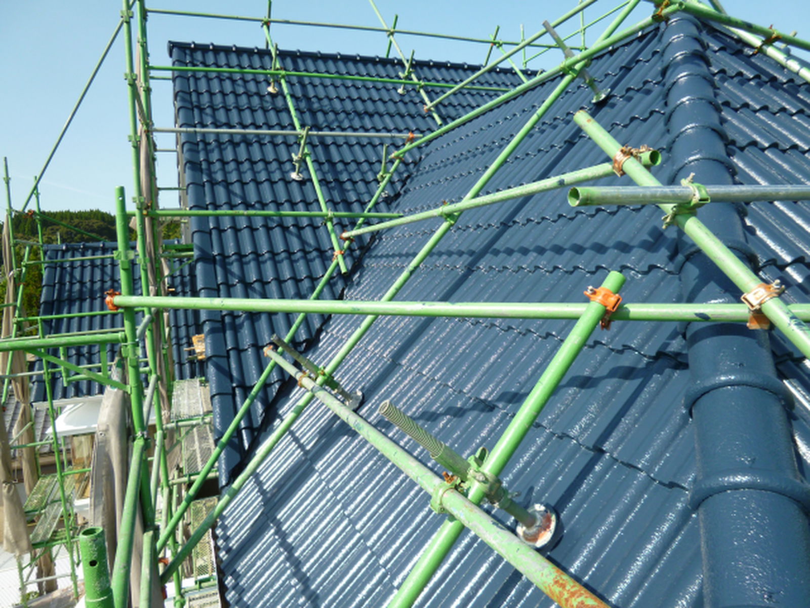 日南市飫肥で外壁塗装